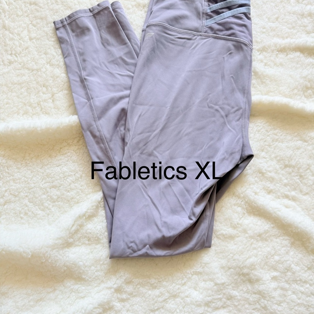 Fabletics Kids Light Purple Leggings